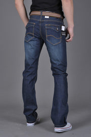 West Louis™ Denim Casual Blue Jeans  - West Louis