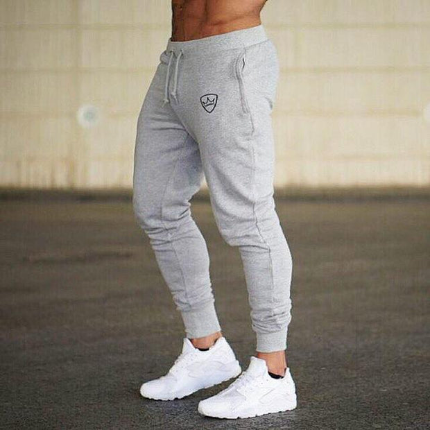 West Louis™ Joggers Trousers Casual Pants gray / M - West Louis