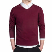 West Louis™ Knitted Warm V-Neck Pullover