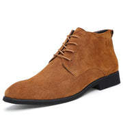 West Louis™ British Leather Ankle Boots Brown / 7 - West Louis