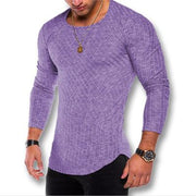 West Louis™ Designer O-Neck Spring T-shirts Purple / XS - West Louis