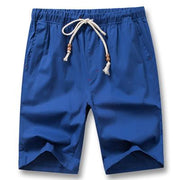 West Louis™ Knee Length Summer Shorts Blue / S - West Louis