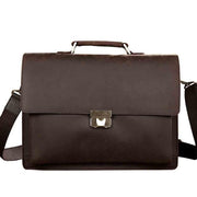 West Louis™ Vintage Style Leather Briefcase