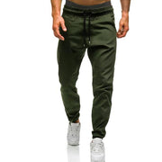 West Louis™ Designer Elastic Joggers Green / XL - West Louis