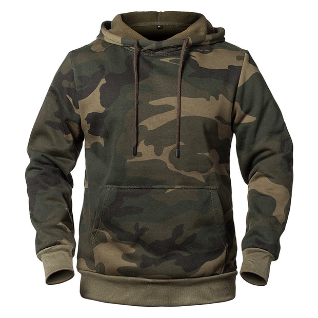 West Louis™ Camouflage Military Fleece Hoodie