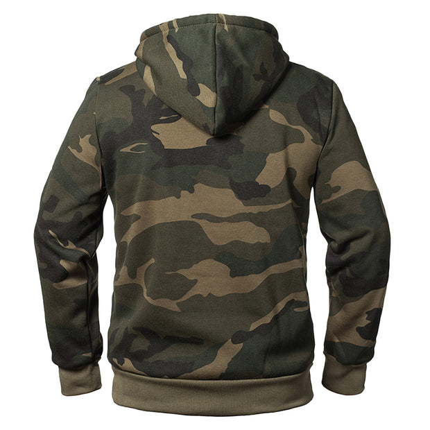 West Louis™ Camouflage Military Fleece Hoodie