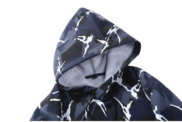 West Louis™ Camouflage Military Fleece Hoodie