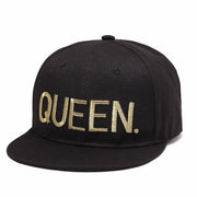 West Louis™ KING&QUEEN Gold Hats Black2 - West Louis