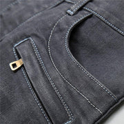 West Louis™ Pleated Motor Jeans Shorts  - West Louis