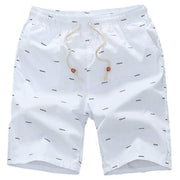 West Louis™ Elastic Waist Beach Shorts White / M - West Louis