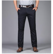 West Louis™ Straight Cotton Business Pants Black / 30 - West Louis