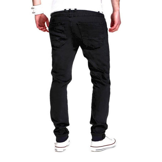 West Louis™ Designer Ripped Slim Jeans  - West Louis