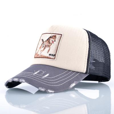 West Louis™  Hip Hop Animal Caps Wolf - West Louis