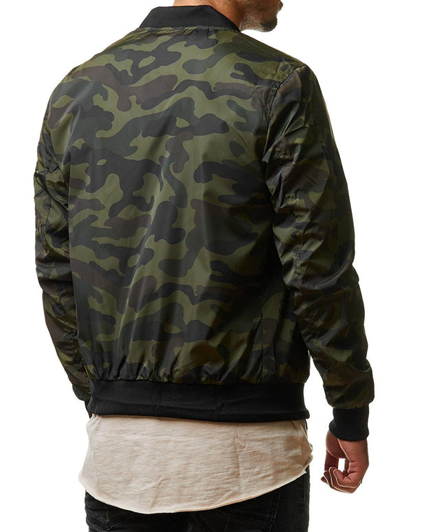 West Louis American Camouflage Jacket Green / S | Male