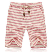 West Louis™ Striped Casual Shorts Red / XL - West Louis