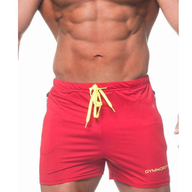 West Louis™ Summer Breathable Masculina Shorts Red / M - West Louis