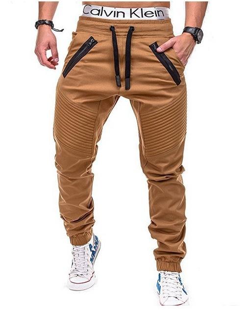West Louis™ Multi Pocket Long Trouser Khaki / M - West Louis