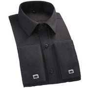 West Louis™ French Cufflinks Shirts Black / S - West Louis
