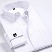 West Louis™ French Cufflinks Shirts White2 / S - West Louis