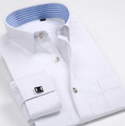 West Louis™ French Cufflinks Shirts White / S - West Louis