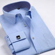 West Louis™ French Cufflinks Shirts Blue2 / S - West Louis