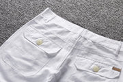 West Louis™ Summer Linen Style Shorts