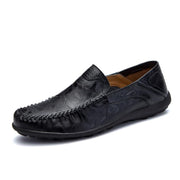 West Louis™ Genuine Leather Comfy Moccasins  - West Louis