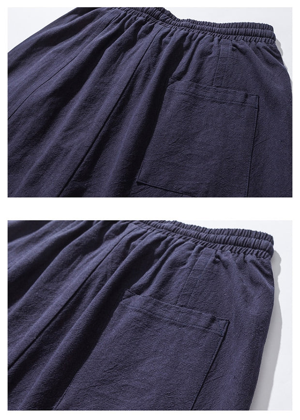 West Louis™ Large Bloomers Linen Knickerbockers