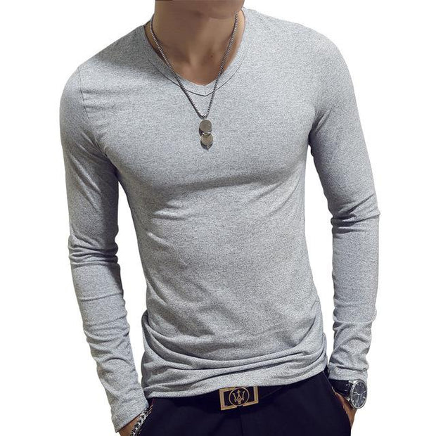West Louis™ Spring Fashion T-Shirt Gray / XL - West Louis