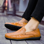 West Louis™ Genuine Leather Comfy Moccasins  - West Louis