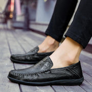 West Louis™ Genuine Leather Comfy Moccasins  - West Louis