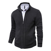 West Louis™ Classic Business Zipper Sweater