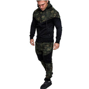 West Louis™ Camouflage Hoodie Suit Green / L - West Louis