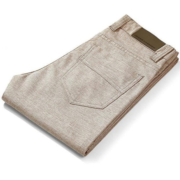 West Louis™ Business Dress Thin Trousers Khaki / 28 - West Louis