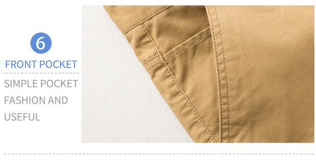 West Louis™ Cotton Bermuda Cargo Short  - West Louis