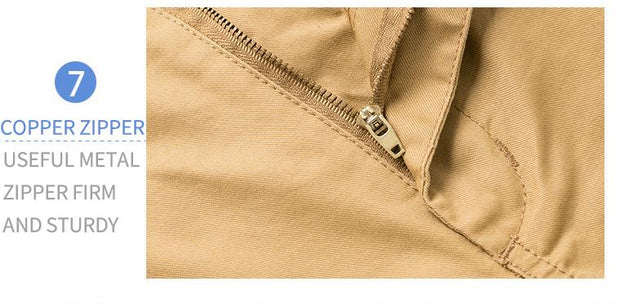 West Louis™ Cotton Bermuda Cargo Short  - West Louis