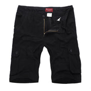 West Louis™ Leisure Summer Cargo Shorts Black / 29 - West Louis