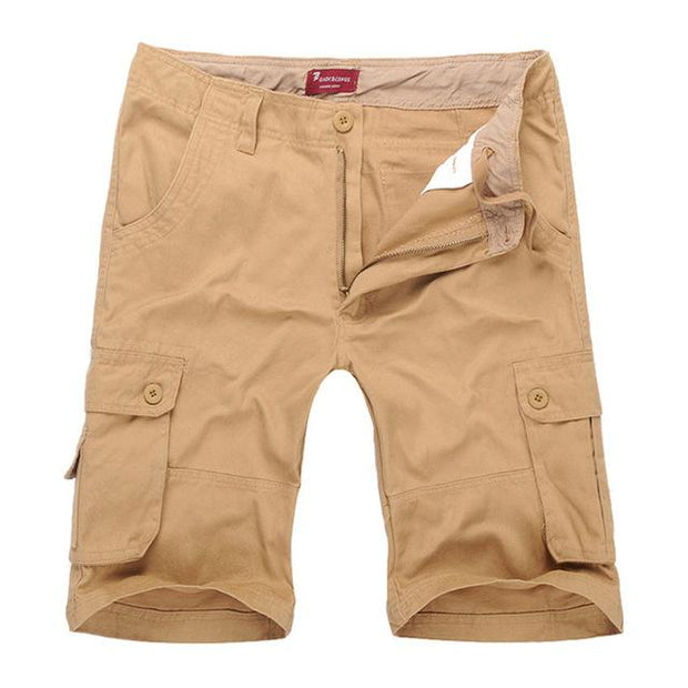 West Louis™ Leisure Summer Cargo Shorts Khaki / 29 - West Louis