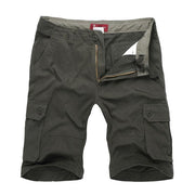 West Louis™ Leisure Summer Cargo Shorts Green / 29 - West Louis