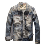 West Louis™ American Trendy Cowboy Jean Jacket