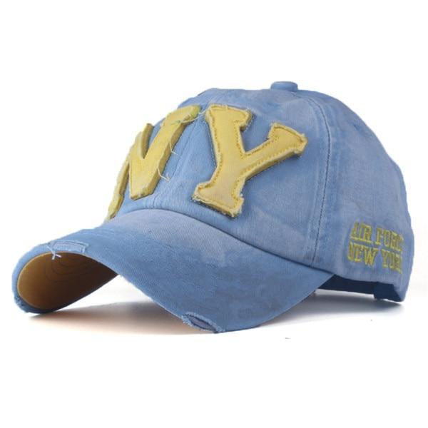 West Louis™ "NY" Embroidery Baseball Cap