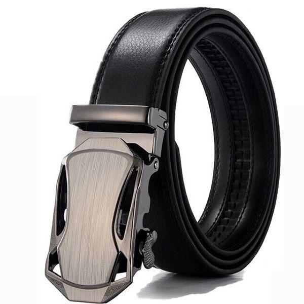 West Louis™ Cummerbunds Genuine Leather Belt