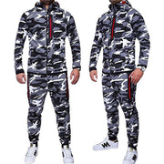 West Louis™ Spring Camouflage Hooded Tracksuit