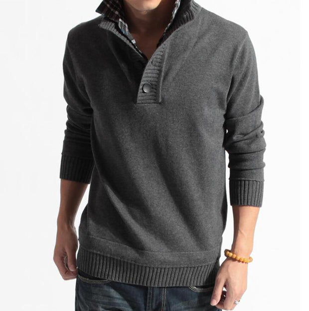 West Louis™ Fashion Knitwear Casual Sweater