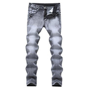 West Louis™ Stylish Stretch Elastic Jeans Gray / 28 - West Louis