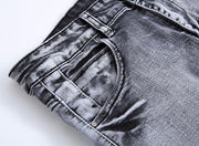 West Louis™ Stylish Stretch Elastic Jeans  - West Louis
