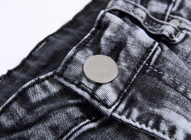 West Louis™ Stylish Stretch Elastic Jeans  - West Louis