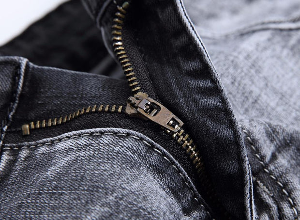West Louis™ Stylish Stretch Elastic Jeans  - West Louis