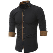 West Louis™ High Quality Fashion Men's Shirts Black / XS - West Louis