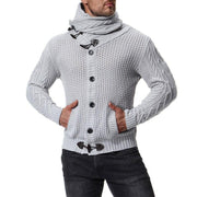 West Louis™ Turndown Collar Slim Sweater  - West Louis